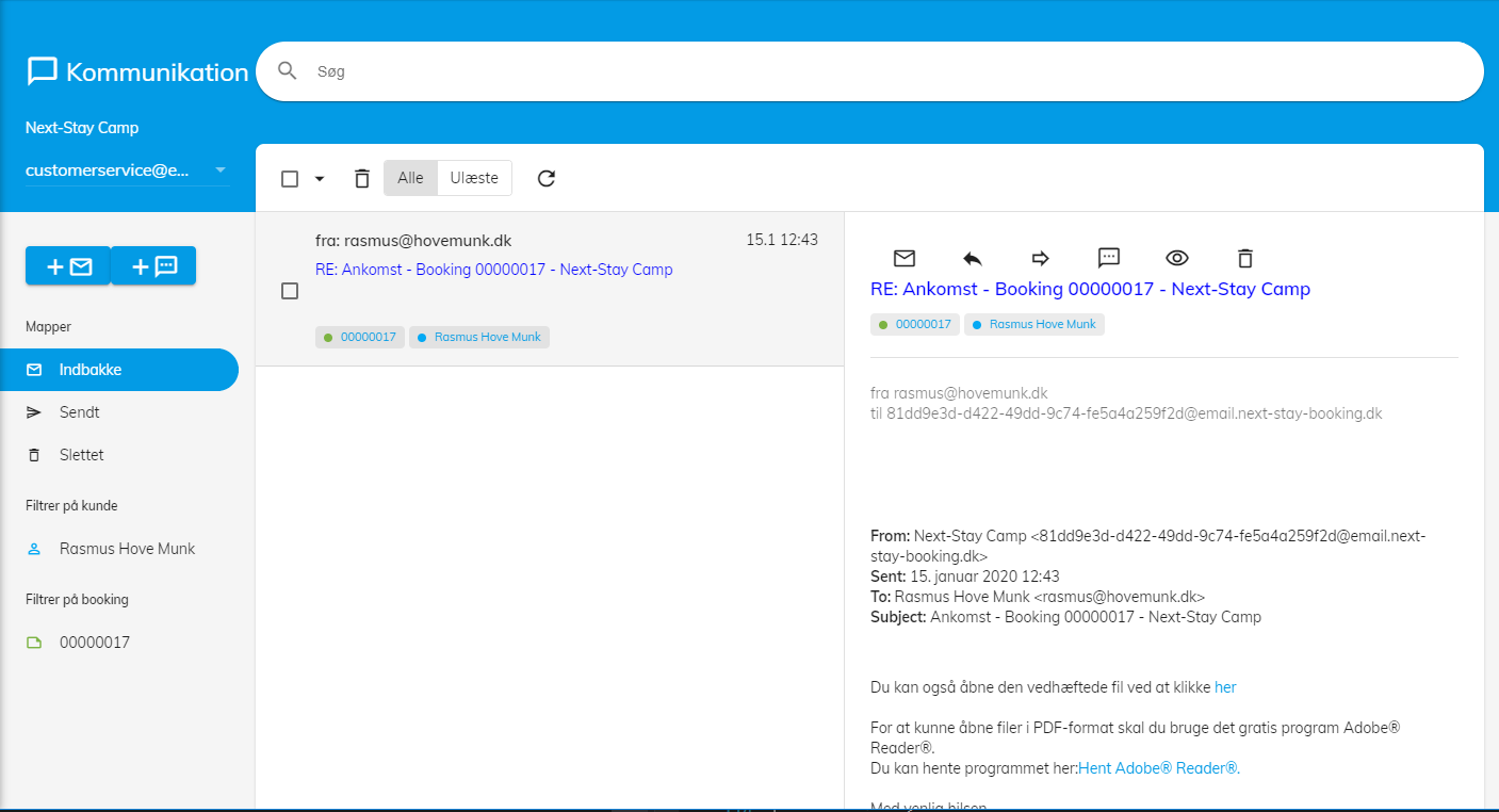 Send email & sms