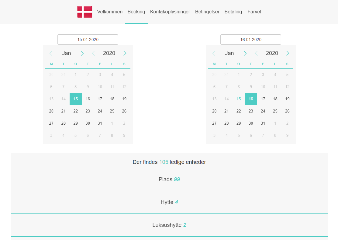 Ledige enheder